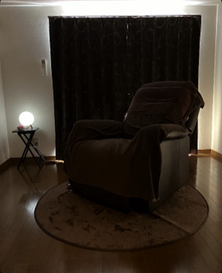 松山市 ドライヘッドスパ 檀min-だんみんさん- サロン内観