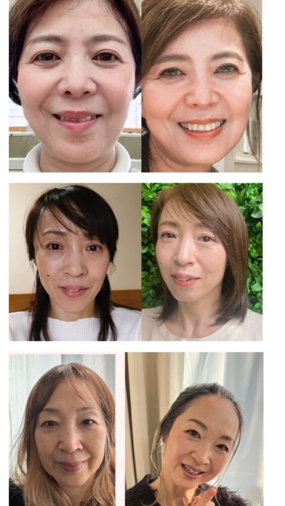 東京都江東区亀戸とオンラインで受けられるマンツーマン表情筋ヨガレッスン