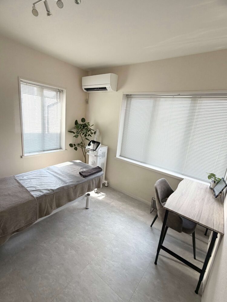 名古屋市南区の個人脱毛サロンprivate salon miiの施術室